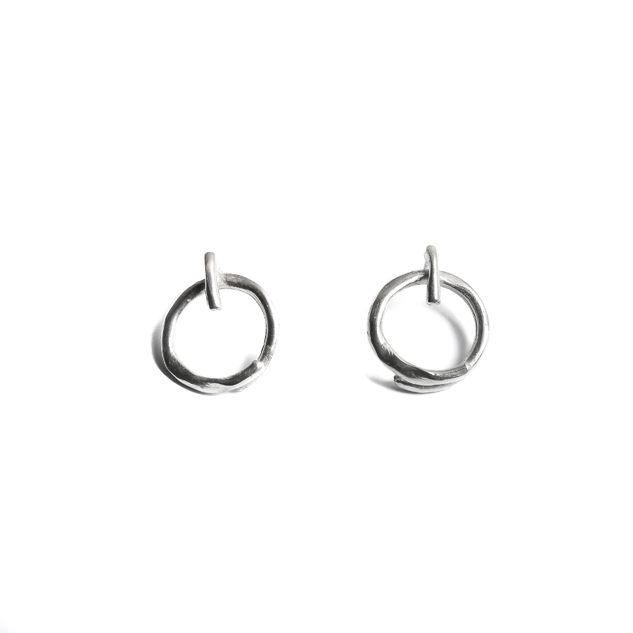 NA027 CIRCLE EARRINGS - Nasilia Jewelry